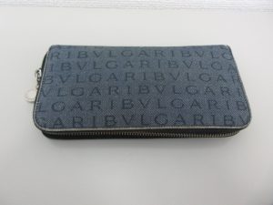 BVLGARI,ブルガリ,ラウンドファスナー,長財布,舞多聞,買取