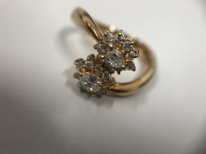 ダイヤモンド付き　リングをお買取致しました！ダイヤモンドを売るなら買取専門店大吉　茨木店へ！