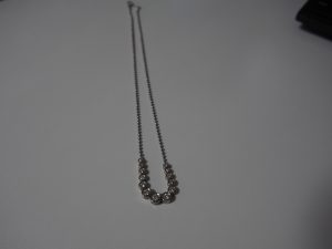 ダイヤモンドのネックレスをお買取り致しました大吉鶴見店です。