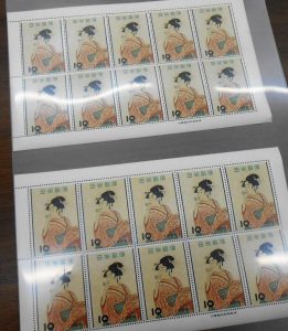 ビードロを吹く女切手の買取なら、「大吉」久米川店へ