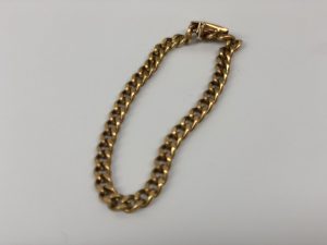 金の喜平ネックレスです。