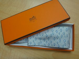 大吉調布店で買取したエルメスのネクタイ