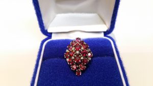 ルビー・Pt900リングお買取りさせて頂きました。大吉　ザ・モール春日店です！！