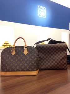 ルイヴィトンのブランドバッグを買取いたしました。松山市の大吉松山銀天街店