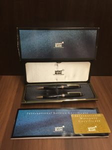 モンブラン マイスターシュテュック ボールペン・シャープペンお買取りさせて頂きました!!大吉ザ・モール春日店です。