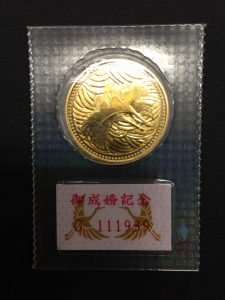 5万円金貨お買取りさせて頂きました!!大吉ザ・モール春日店です。