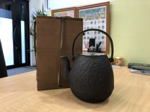 金寿堂鉄瓶　お買取りしました　大吉青森観光通店です