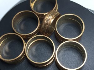 K18 18金 12ヶ月個別リング オリジナルデザイン