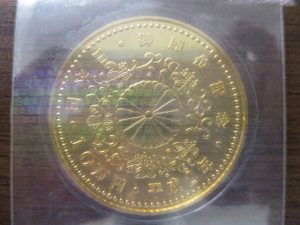 10万円金貨 , 買取 , 天皇陛下御即位記念 , 大府 , 金