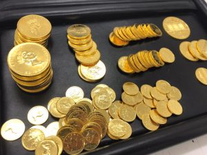 金貨高価買取致しました。大吉モラージュ柏店です。