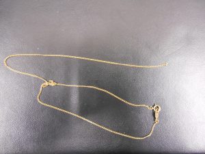 ビックリ!切れた金のネックレスなのに買取専門店 大吉 JR八尾店は、お買取します。