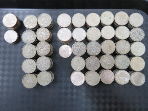 本日は100円銀貨をお買取りさせて頂きました。