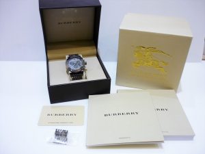 バーバリー メンズクロノウォッチ