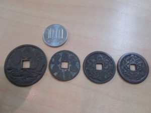 絵銭4枚 恵比寿 七福神 など