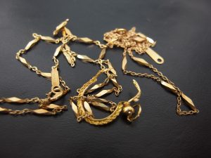 買取専門店大吉 桶川マイン 店 18金 ネックレス お買取りしました。