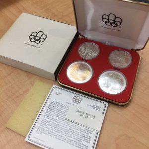 1976年モントリオールオリンピック銀貨記念セット買取大吉鶴見店