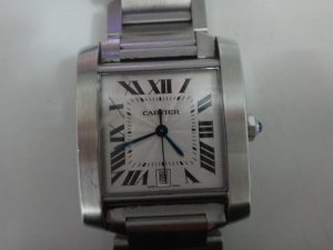 大吉調布店で買取した、カルティエのブランド時計 タンク