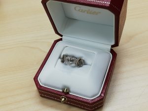 カルティエ　Ｃハート　リング