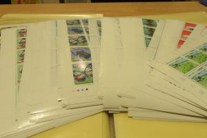 嵐のごとく切手のお買取です。 