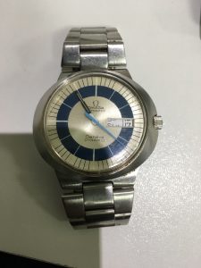 壊れたオメガの時計を買取させて頂いた神戸駅近くの大吉デュオこうべ店です！