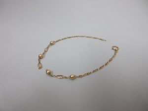 切れたK18ブレスレットをお買取りさせていただきました　大吉ウエステ垂水店