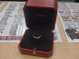 カルティエ トリニティリングをお買取り！大吉ゆめタウン八代店