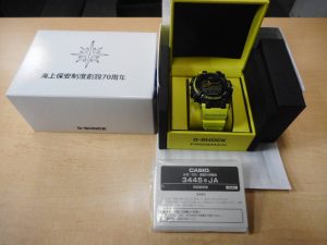 CASIOG-SHOCK フロッグマン GWF-D1000JCG-9JR 海上保安庁 保安制度創設70周年　記念限定モデル