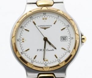 ロンジン　Ｌ１．６１３．３　コンクエスト　メンズ