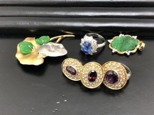 翡翠,サファイア,Rガーネット