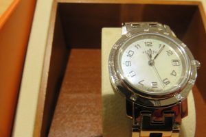 エルメスの時計クリッパーです。
