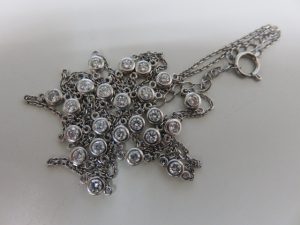 ダイヤモンドのネックレスのお買取なら日置市の大吉 タイヨーグラード伊集院店!