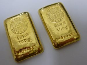 金のインゴットの買取いたしました。買取専門店大吉ゆめタウン中津店です。