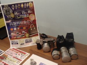 高級カメラもご納得の査定金額!姶良市・買取専門店大吉タイヨー西加治木店がしっかり査定買取!