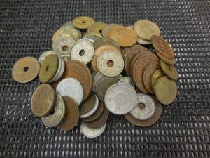 181229古銭はまとめて、大吉大橋店へ。