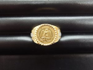 買取専門店大吉 桶川マイン 店 18金コインリング お買取りしました。