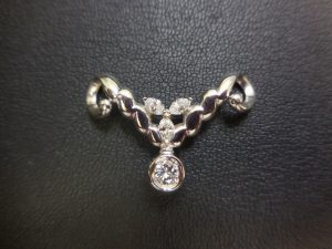 181224ダイヤのアクセサリーは、大吉大橋店へ。