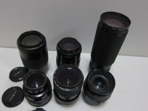 ジャンク品のカメラのレンズも買取している神戸駅近くにある大吉デュオこうべ店です!