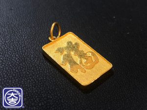 K18 ペンダントトップ 秦野 大吉