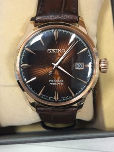 SEIKOの自動巻き時計、プレサージュを買取させて頂いた、神戸駅近くにある大吉デュオこうべ店です!