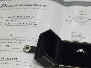 リフォーム待ちのダイヤモンドリング 大吉 イオン岩見沢店へお持ち下さい。鑑定書が無くても大丈夫!!