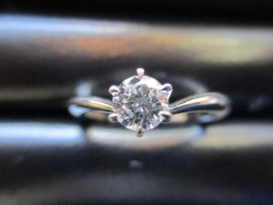 大吉 武蔵小金井店 ダイヤ プラチナリングの画像です。