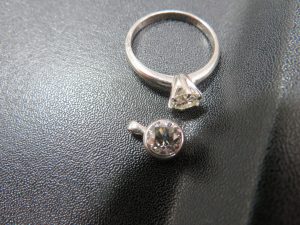 ダイヤモンドリング・ダイヤモンドペンダントトップをお買取りさせて頂きました。