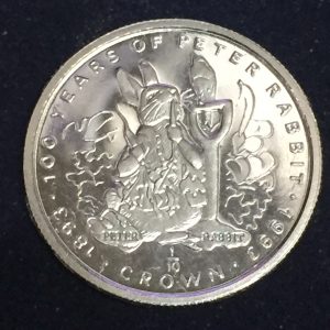 1993年 ピーターラビット100周年記念プラチナコイン PT1000 1/10オンス 3.1g
