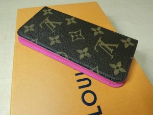 ルイヴィトン・iPhone8・iPhone7対応 M61906 スマホケース ローズ アイフォンケース