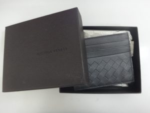 大吉調布店で買取したボッテガのブランド サイフ