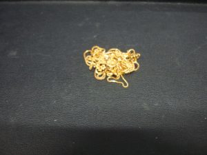 金のネックレスをお買取り致しました大吉鶴見店です。