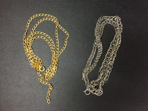 昔の金、プラチナのネックレスを買取させて頂いた大吉奈良エコールマミ店です!