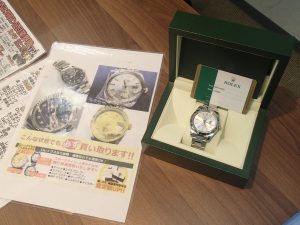 ROLEX(ロレックス)です。査定額のご比較には必ず姶良市・買取専門店大吉タイヨー西加治木店をご利用下さい。