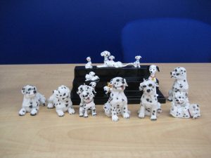 101匹わんちゃん ダルメシアン フィギュア マスコット 置物