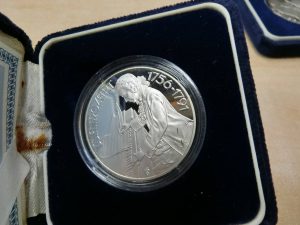 オーストリア モーツアルト没後200年 記念銀貨 100シリング銀貨×4セット